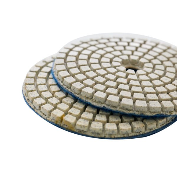 4inch/5inch/7inch White Wet Stone Diamond Polishing Pads For Granite/Marble HC-SPP-0003 - Image 3