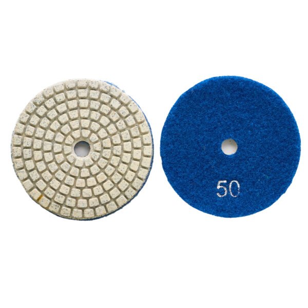 4inch/5inch/7inch White Wet Stone Diamond Polishing Pads For Granite/Marble HC-SPP-0003 - Image 5