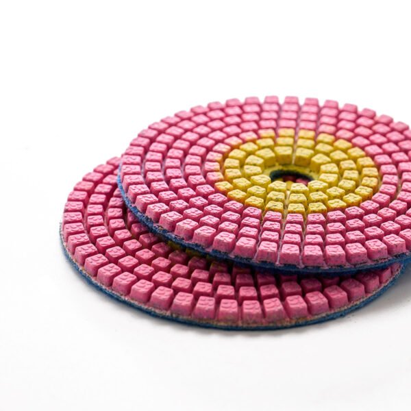 4inch/5inch/8inch Two Colors Wet Stone Diamond Polishing Pads For Granite/Marble HC-SPP-0002 - Image 3