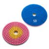 4inch/5inch/8inch Two Colors Wet Stone Diamond Polishing Pads For Granite/Marble HC-SPP-0002