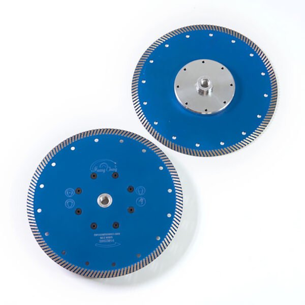Diamond Saw Blade Cutting Disc for Stone with Removable Long Flange