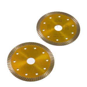 Red/Gold Turbo Diamond Saw Blade Cutting Disc for Granite Stone