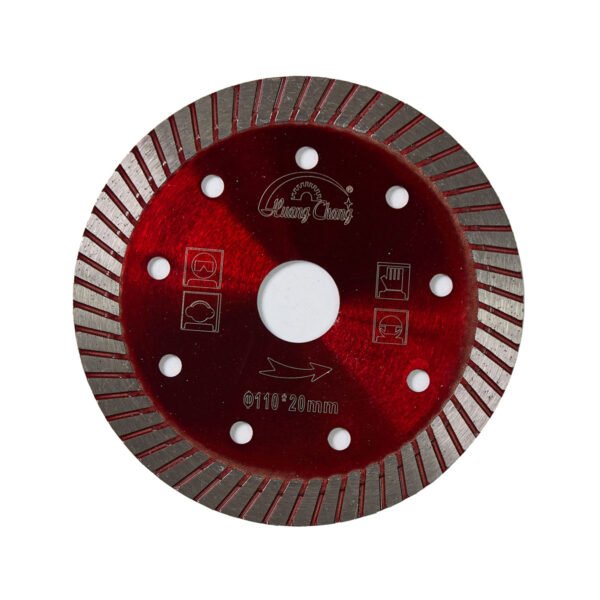 Red/Gold Turbo Diamond Saw Blade Cutting Disc for Granite Stone - Image 2