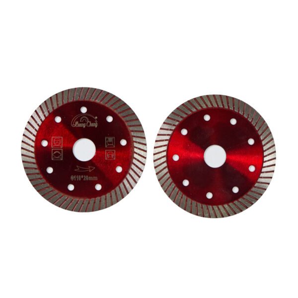 Red/Gold Turbo Diamond Saw Blade Cutting Disc for Granite Stone - Image 3