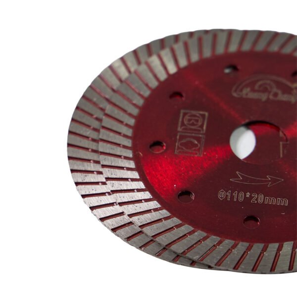 Red/Gold Turbo Diamond Saw Blade Cutting Disc for Granite Stone - Image 6