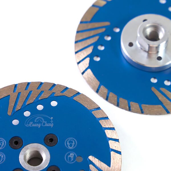 Turbo Diamond Small Saw Blade Cutting Disc for Granite with Removable Long Flange - Image 4