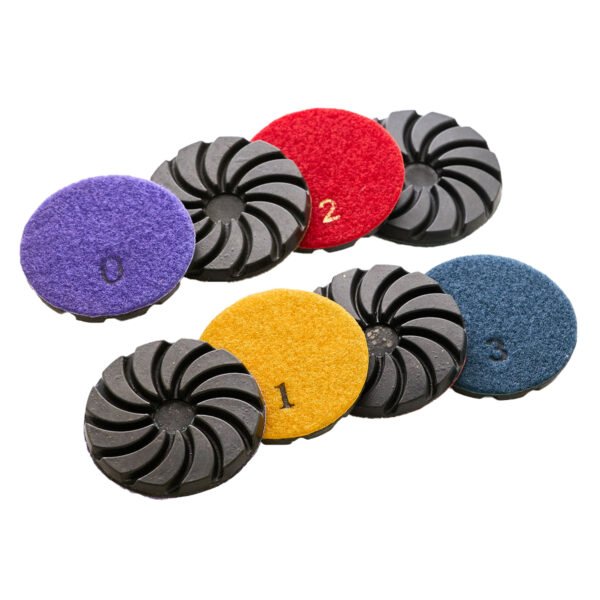 Turbo diamond floor polishing pads concrete HC-CPP-0009 - Image 2