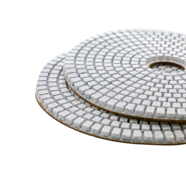 Wet white diamond polishing pads marble HC-SPP-0009 - Image 3