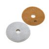 Wet white diamond polishing pads marble HC-SPP-0009