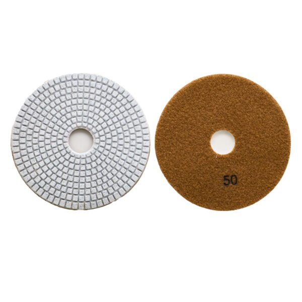Wet white diamond polishing pads marble HC-SPP-0009 - Image 7
