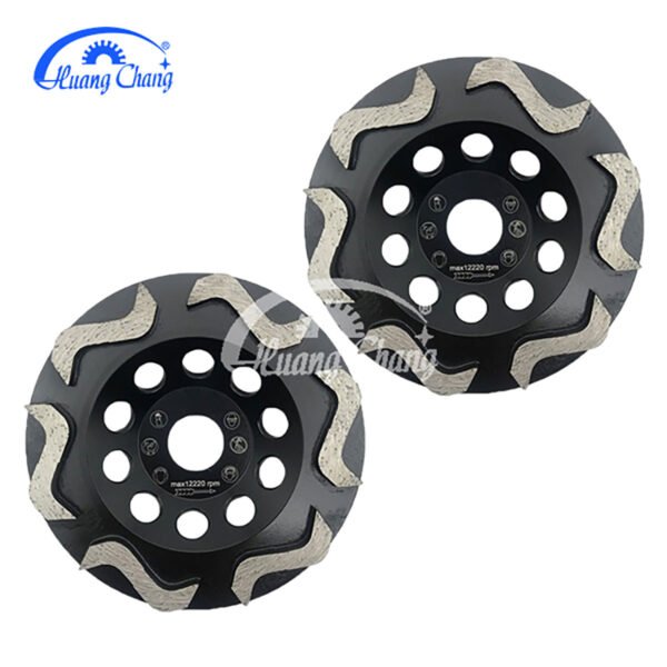 black s segment diamond grinding cup wheel