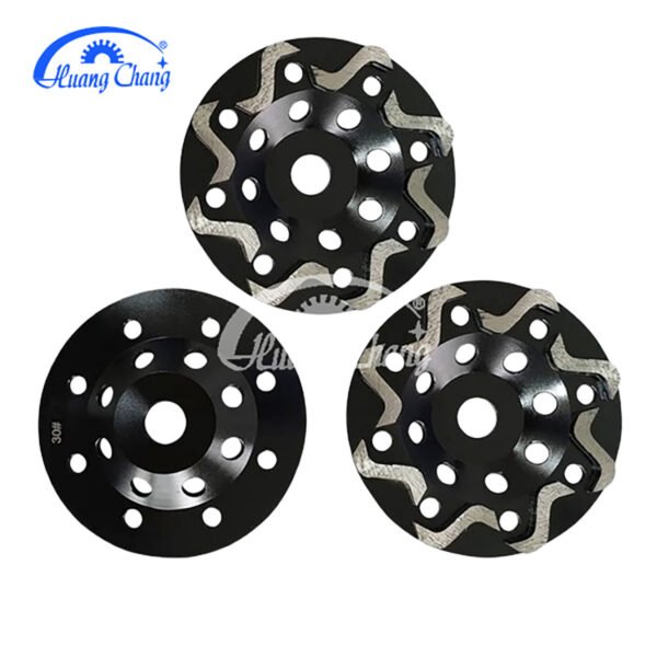 black s segment diamond grinding cup wheel