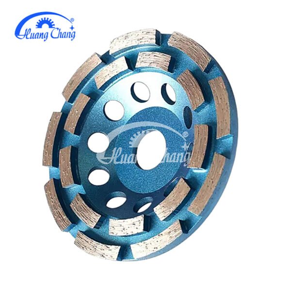 double row segmented diamond cup wheel