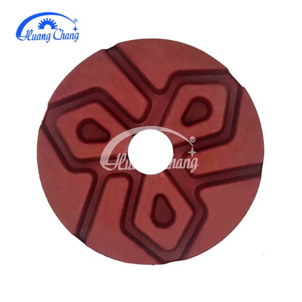 resin edge polishing pads snail lock diamond