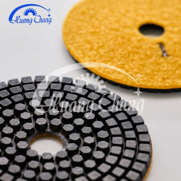 4inch/5inch/6inch wet stone diamond polishing pads for granite/marble hc spp 0001