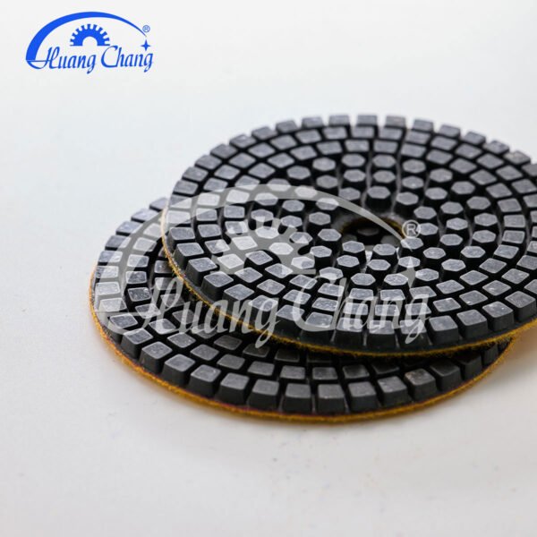 4inch/5inch/6inch wet stone diamond polishing pads for granite/marble hc spp 0001