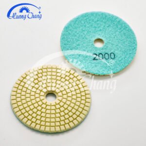 yellow wet stone diamond polishing pads for granite/marble hc spp 0004