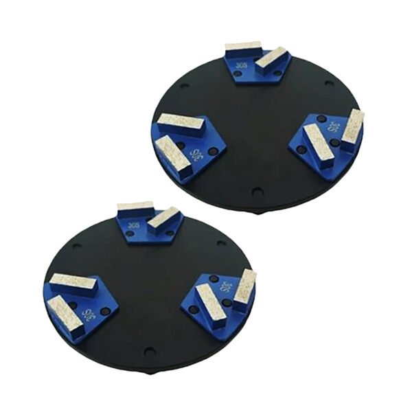 1 pack Blue 2 Segments Concrete Floor Diamond Grinding Disc without base Holder