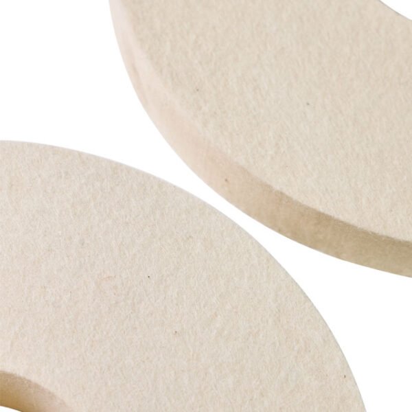 10inch,250x30mm Wool Felt Polishing Wheel for Burnishing Polishing Machine - Image 4