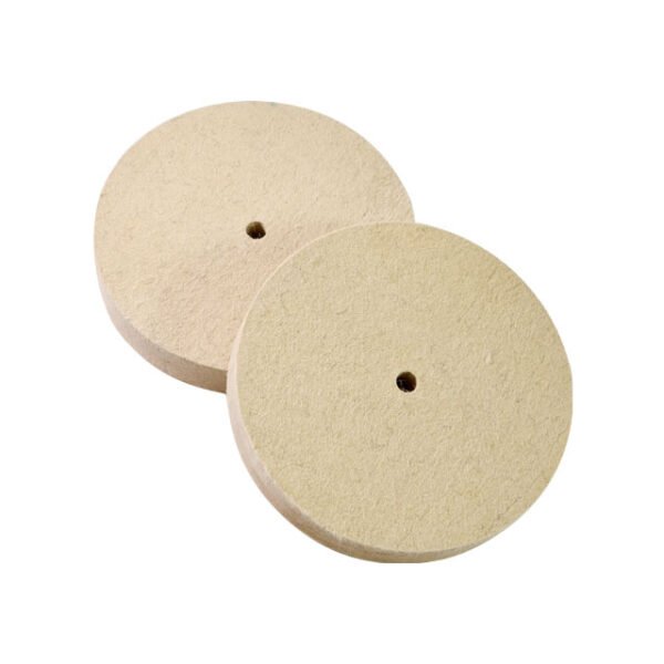10inch,250x40mm Wool Felt Polishing Wheel for Burnishing Polishing Machine - Image 2