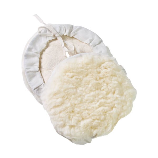 7 Inch Wool Buffing Pads Drawstring Design Lambs Wool Padding Bonnet Buffing Polishing Pads Kit - Image 2
