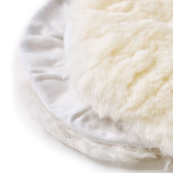 7 Inch Wool Buffing Pads Drawstring Design Lambs Wool Padding Bonnet Buffing Polishing Pads Kit - Image 3