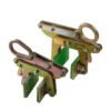 A Shaped Granite Slab Lifting Clamp, Scissor Lifter Clamp, Stone Carry Clamps Slab Lifter for Marble, Granite, Concrete Slabs