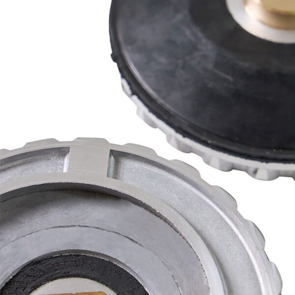 Aluminium Rubber Backer Pad Hook and Loop Backing Pad Snail Lock Adapter Connector - Image 4