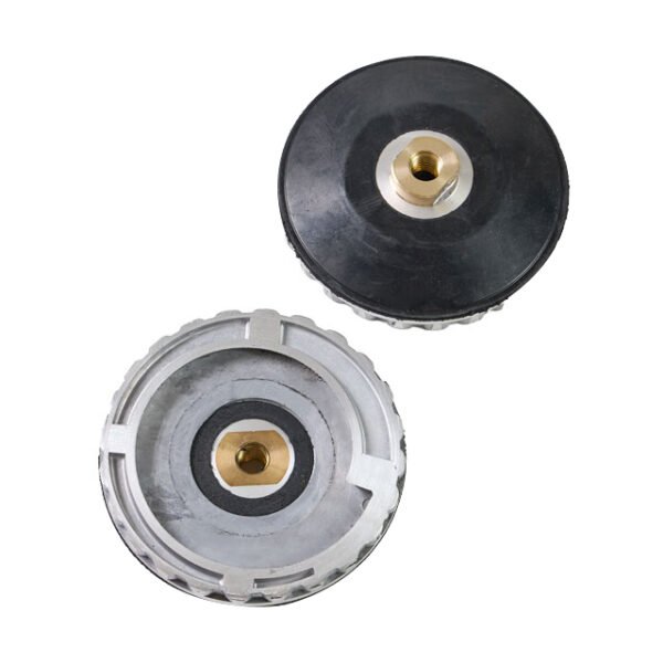 Aluminium Rubber Backer Pad Hook and Loop Backing Pad Snail Lock Adapter Connector