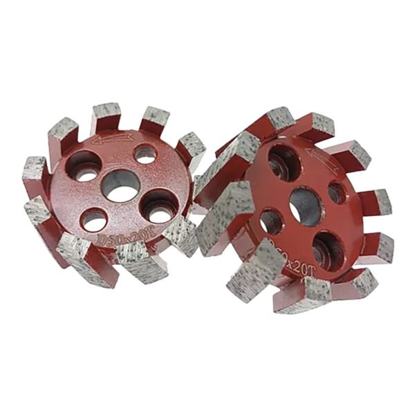 CNC Stubbing Wheel for stone slab calibration for Granite Marble - Image 3