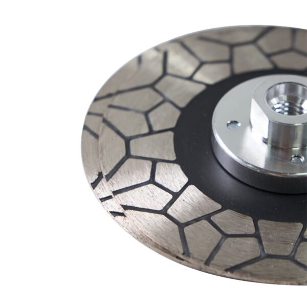 Diamond Saw Blade Mesh Double Sided Cutting Grinding Disc with Flange - Image 3