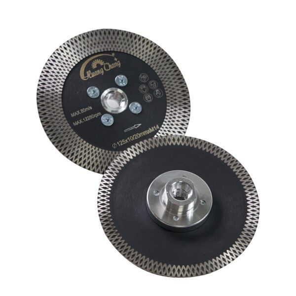 Diamond Saw Blade X Mesh Marble Stone Cutting Grinding Disc with Flange - Image 7