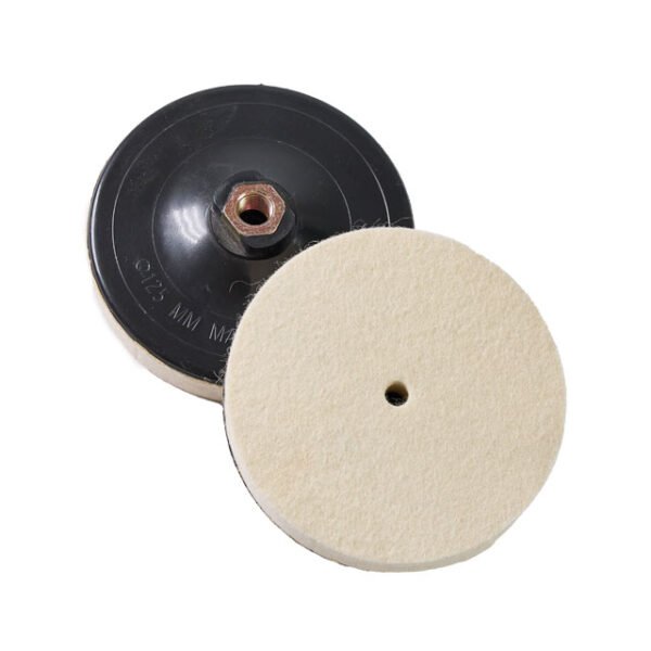 M14,5/8-11 Wool Felt Polishing Pad Buffing Pads for Stone Polishing - Image 2