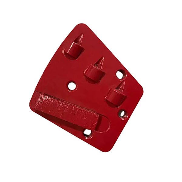 Red Frankfurt PCD Grinding Metal Bond Diamond for Concrete Epoxy Removal - Image 3