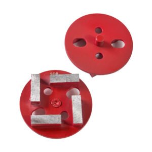 Red/Yellow/Blue/Green Square Grinding Discs for Concrete Floor Grinders