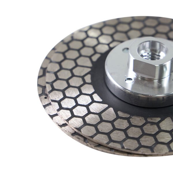 Saw Blade Hexgonal Double Sided Ceramic Marble Cutting Grinding Disc with Flange - Image 6