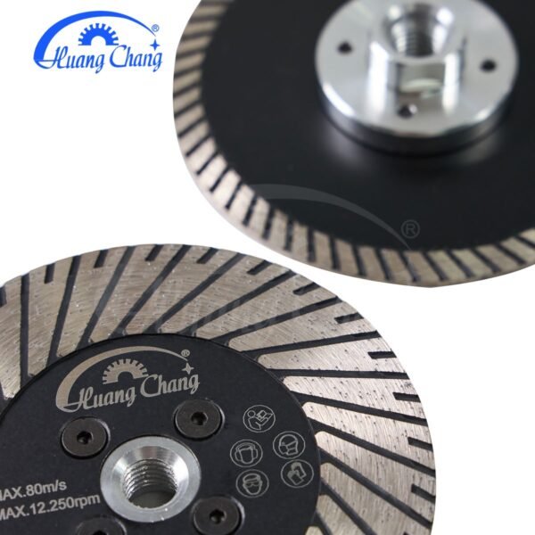 Saw Blade Turbo Marble Stone Cutting Grinding Disc with Flange - Image 5