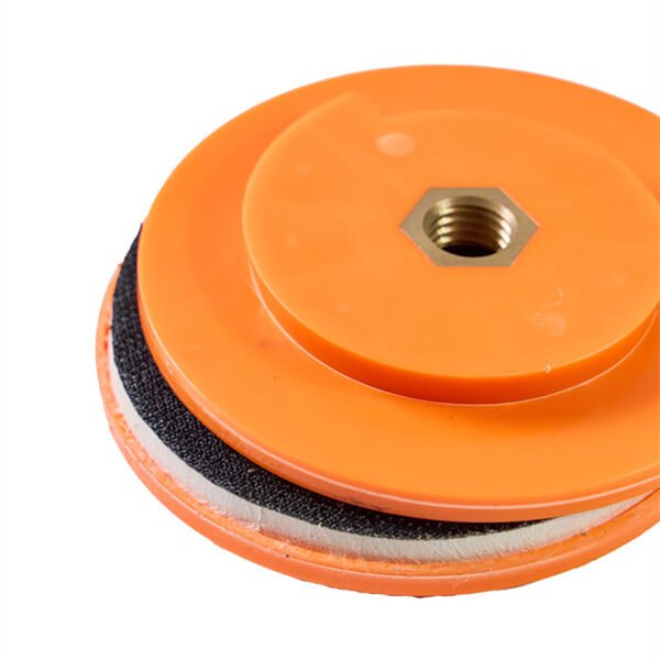 Snail Lock PVC Backer Pad Hook and Loop Backing Pad Connector Adapter - Image 3