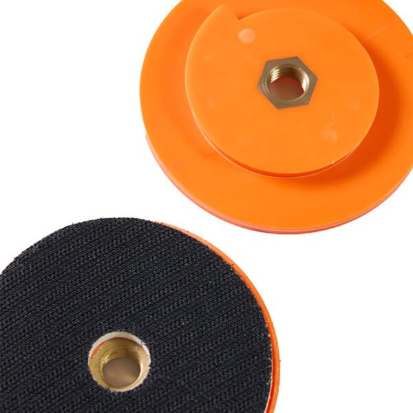 Snail Lock PVC Backer Pad Hook and Loop Backing Pad Connector Adapter - Image 4