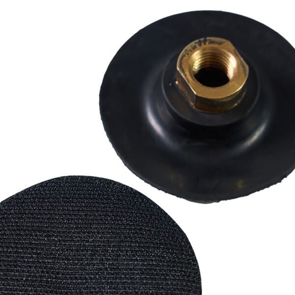 Soft Flexible Rubber Backer Pad Hook and Loop Backing Pad Adapter Connector - Image 4