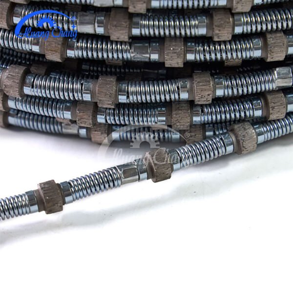 diamond wire sawing for granite marble jade concrete stone