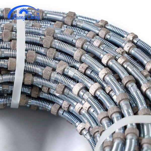 diamond wire sawing for granite marble jade concrete stone