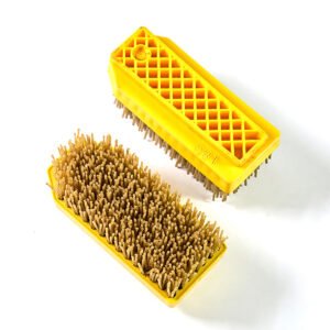 Fickert Abrasive Diamond brushes on Marble Granite Stone